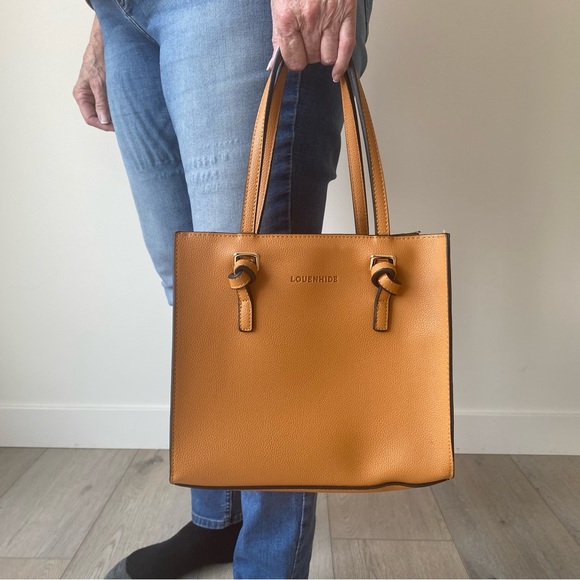 Vegan Leather Louenhide Bag with cross body option - Picture 14 of 14